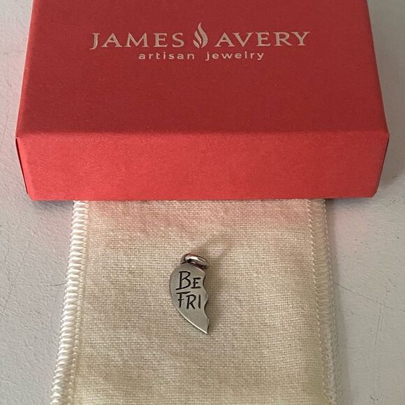 James Avery 1/2 Best Friend Charm - Picture 1 of 3